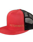 Dog Walking Cap - Red / Black