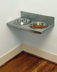 Floating elevated pet bowls - 2 quart (L)