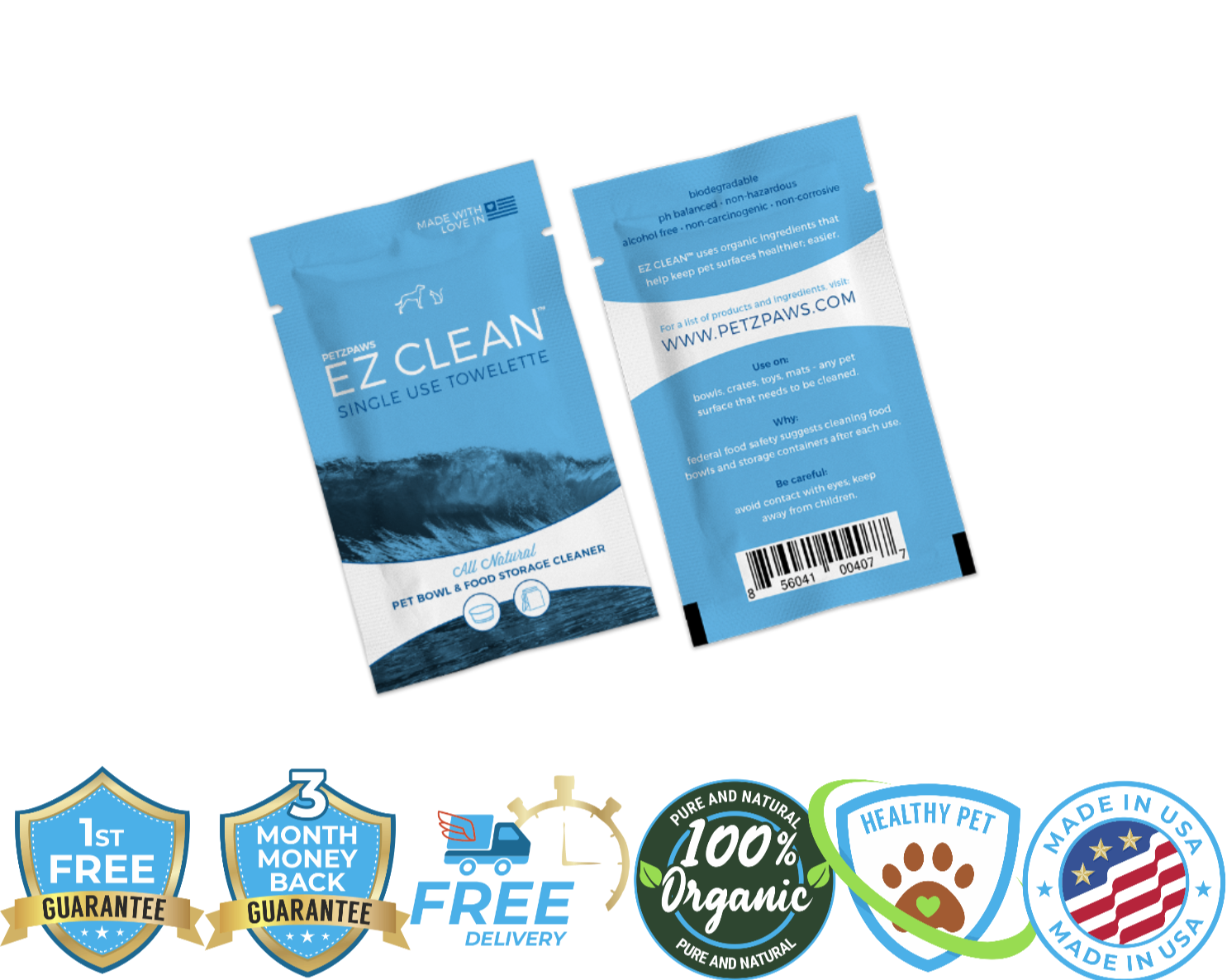 Pet Food Storage Container Cleaner (7+1 pack)